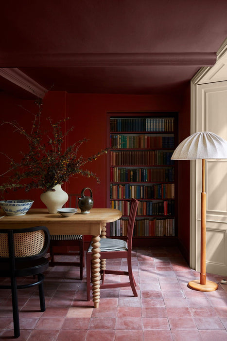 LITTLE GREENE Farbe - Bronze Red 15-Farbe-Vintage Kontor-Absolute Matt Emulsion-1 l-Vintage Kontor