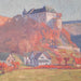 Burg Bilstein, Gemälde von N. Vogel-Bild-Vintage Kontor-Vintage Kontor