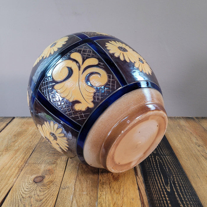 Riesige Westerwälder Keramikvase, Bodenvase-Vase-Vintage Kontor-Vintage Kontor