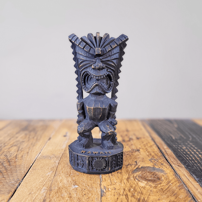 Tiki Figur God of Money aus Holz-Figuren, Skulpturen & Statuen-Vintage Kontor-Vintage Kontor