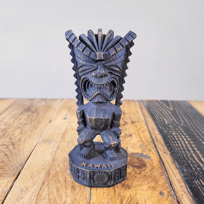 Tiki Figur God of Money aus Holz-Figuren, Skulpturen & Statuen-Vintage Kontor-Vintage Kontor