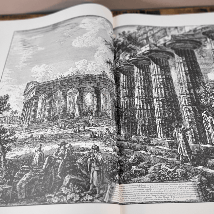 Die Ansichten der Tempel von Paestum, Bildband-Buch-Vintage Kontor-Vintage Kontor