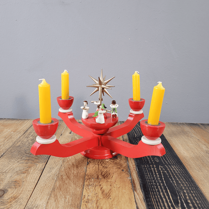 Adventskranz aus dem Erzgebirge-Vintage Kontor-Vintage Kontor