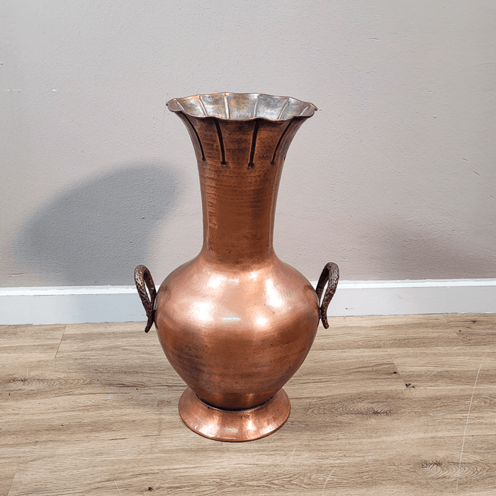 Große Kupfer Vase-Vintage Kontor-Vintage Kontor