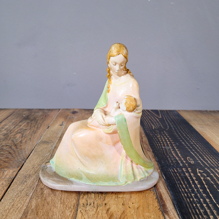 Maria mit Kind, Krippenfigur-Vintage Kontor-Vintage Kontor