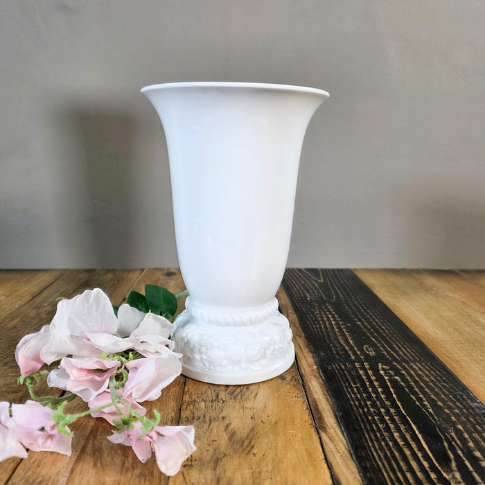 Schöne Maria Weiß Rosenthal Vase-Vase-Vintage Kontor-Vintage Kontor