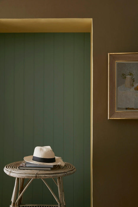 LITTLE GREENE Farbe - Light Bronze Green 123-Farbe-Vintage Kontor-Absolute Matt Emulsion-1 l-Vintage Kontor