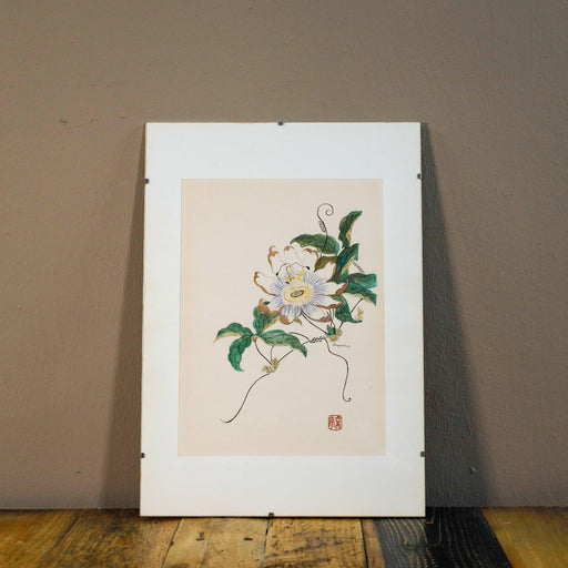 Aquarell Passionsblume-Vintage Kontor-Vintage Kontor