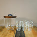 Bowle Set aus Glas -